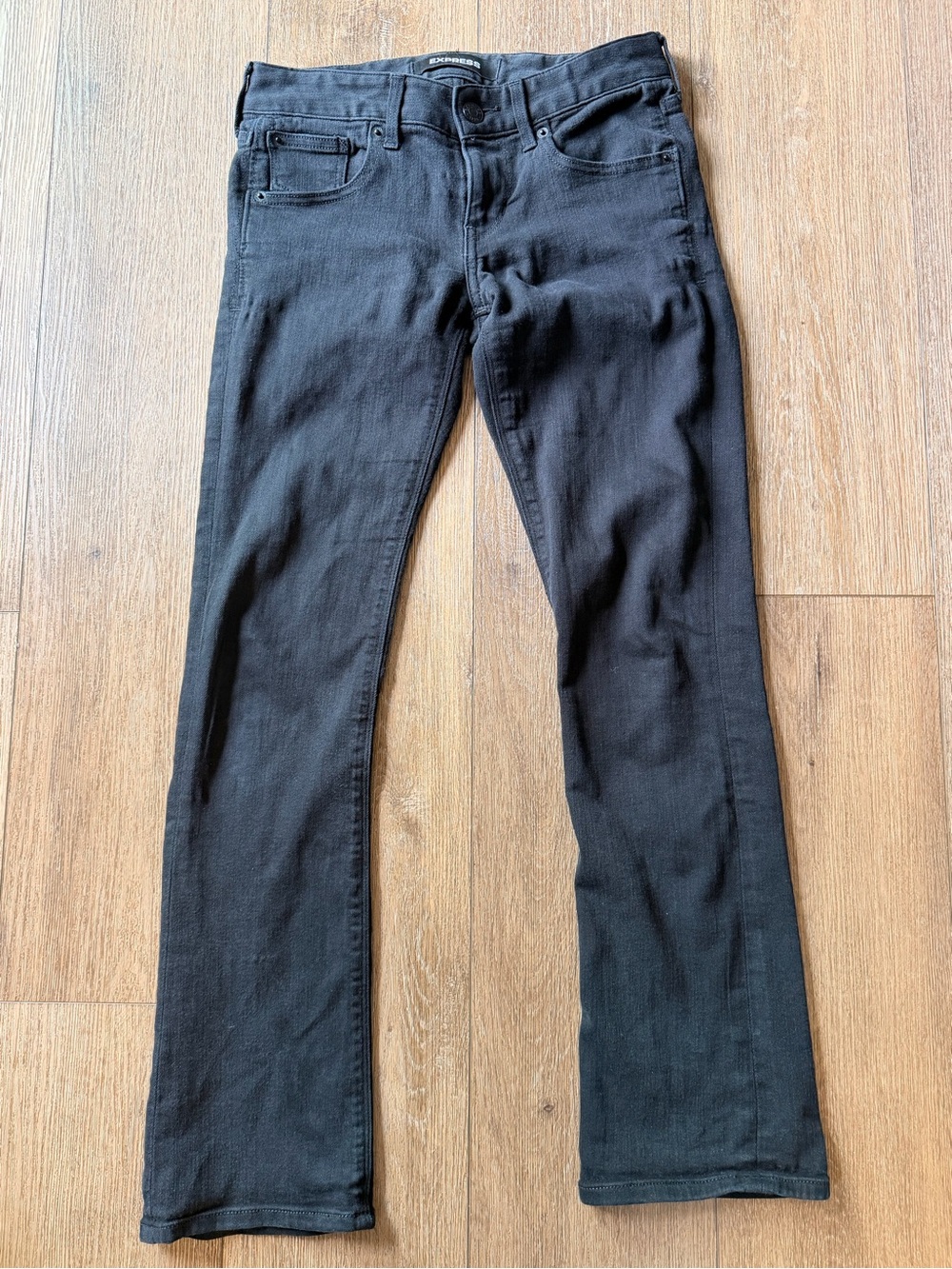 Express Black Flare Jeans for Women